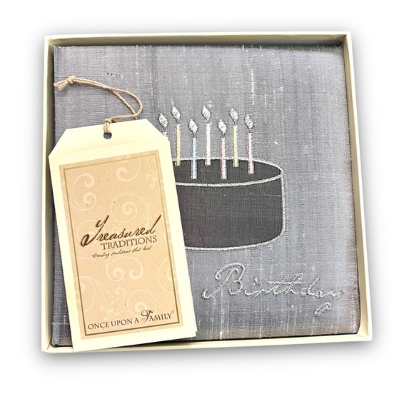 HAPPY BIRTHDAY GIFT CAKE BOOK BIRTHDAY SCARPBOOK ALBUM NOTEBOOK PHOTO JOURNAL - Picture 4 of 10